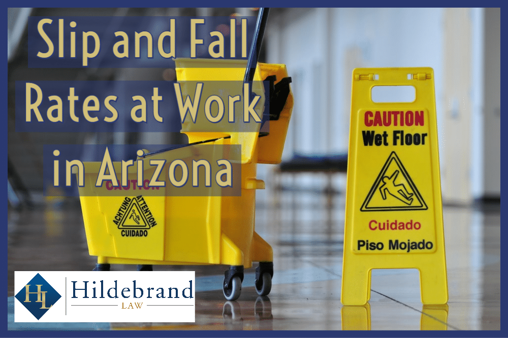 Slip and Fall Rates at Work in Arizona