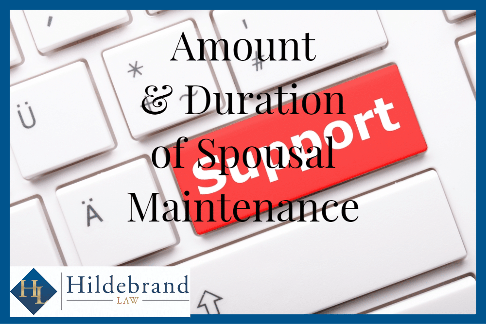 Amount and Duration of Spousal Maintenance in Arizona.