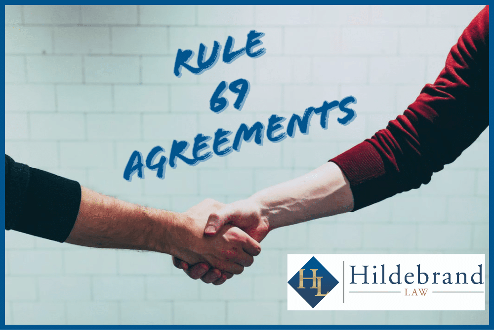 Hearing to Content a Rule 69 Agreement in Arizona